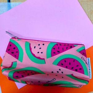 Watermelon Themed Clinique Make-up Bag